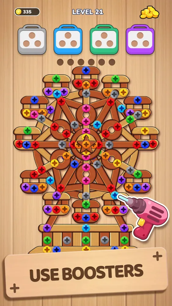 Woodle Screw スクリーンショット