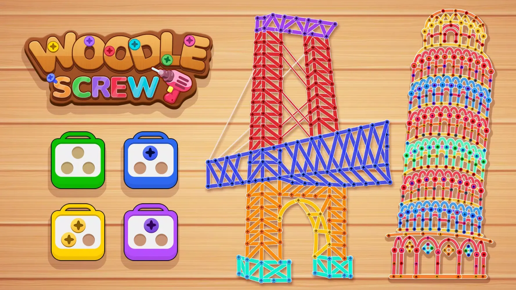 Woodle Screw スクリーンショット