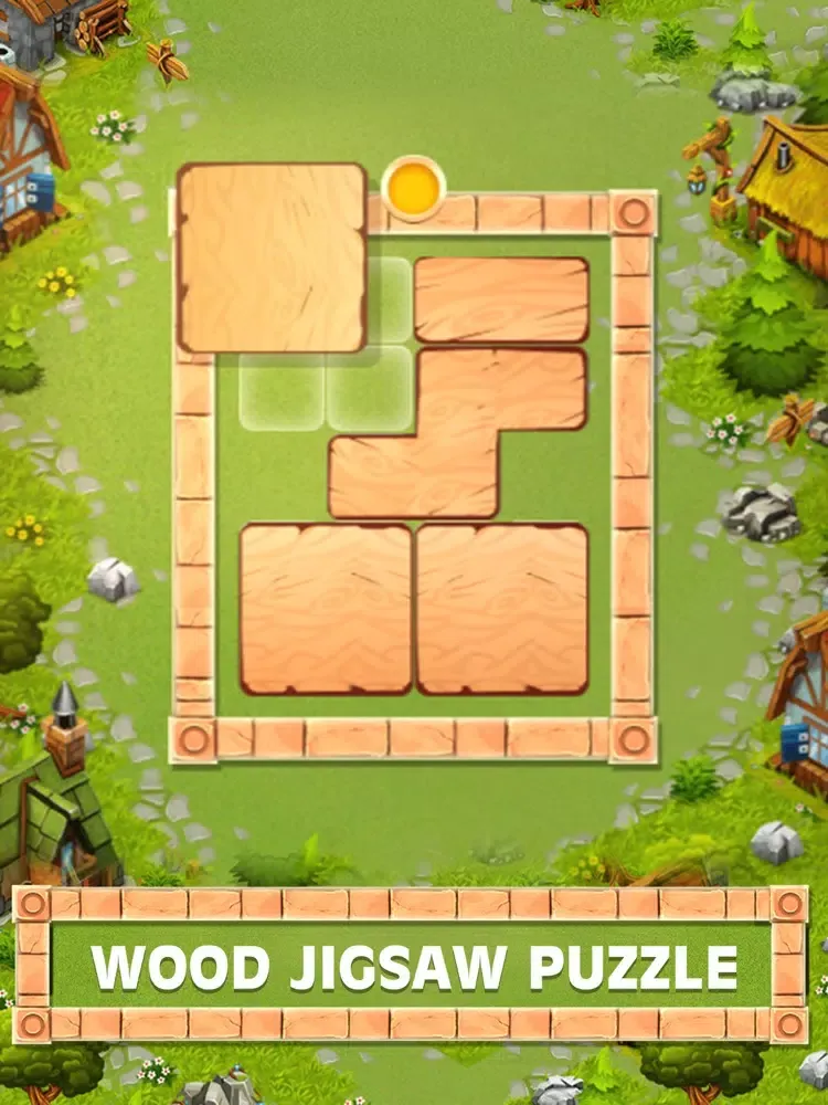Wood Jigsaw Puzzle iPad  স্ক্রিনশট