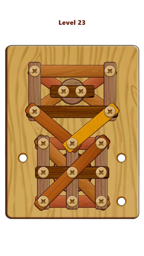 Wood Nuts & Bolts Puzzle-screenshot-2