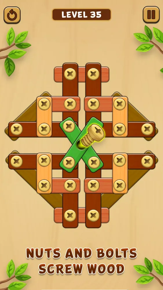 Nuts Bolts Screw Out Puzzle Screenshots