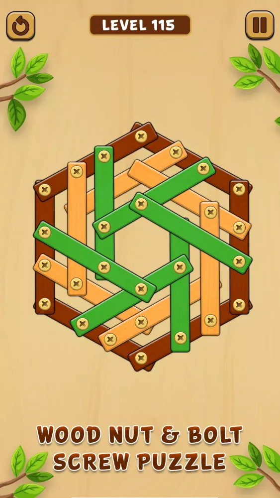 Nuts Bolts Screw Out Puzzle Screenshots