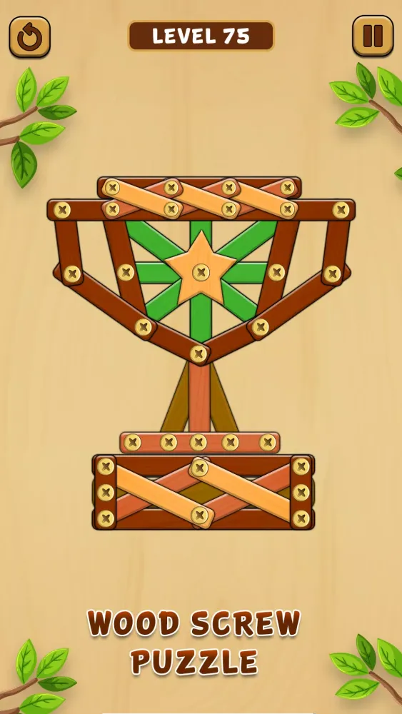 Nuts Bolts Screw Out Puzzle Screenshots