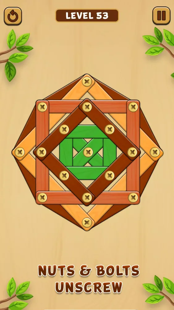 Nuts Bolts Screw Out Puzzle Screenshots