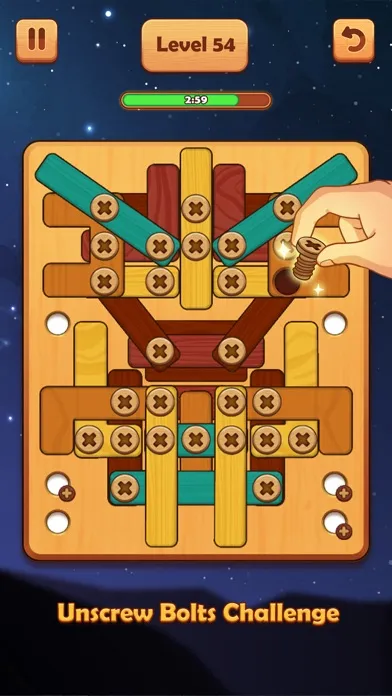 Wood Nuts & Bolts: Unscrew应用截图