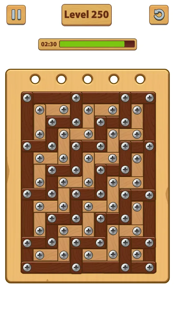Nuts Bolts ASMR - Wood Nuts Screenshots