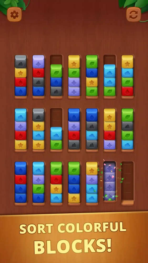 Wooden of Wonders: Blocksort Screenshots