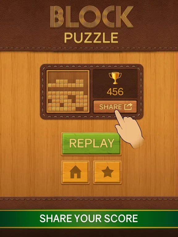 صور Wood Block The Puzzle Game iPad 