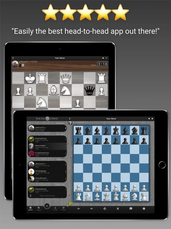 صور SocialChess • Online Chess iPad 