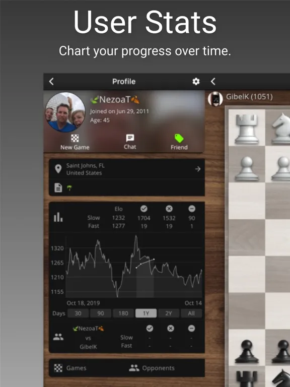 صور SocialChess • Online Chess iPad 