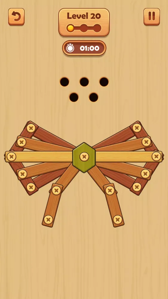 Capturas de pantalla de Wooden Nuts: Wood Nuts & Bolts