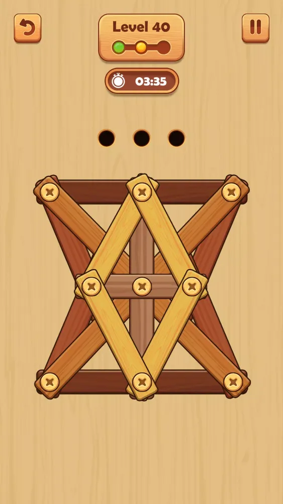 Capturas de pantalla de Wooden Nuts: Wood Nuts & Bolts