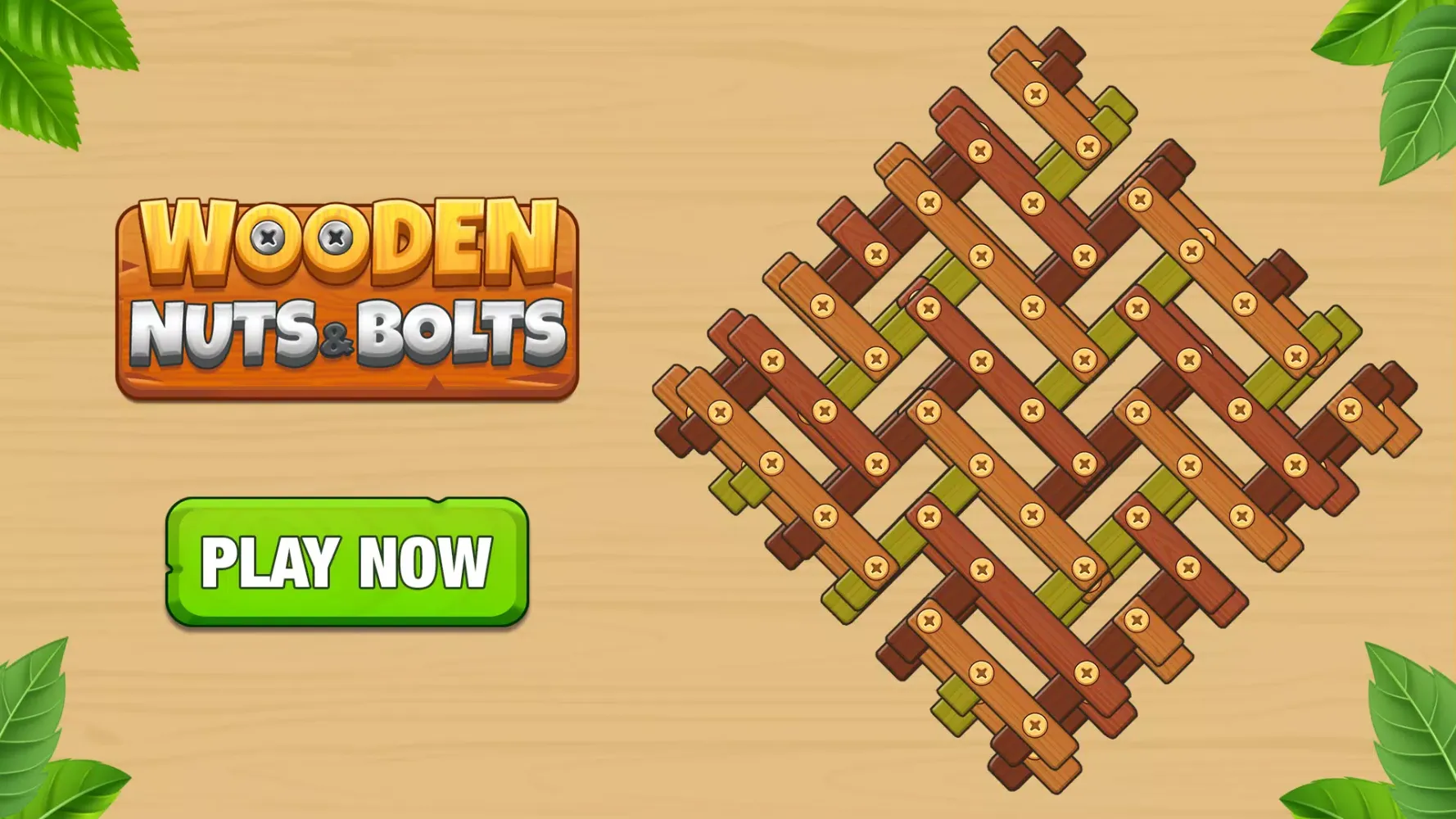 Capturas de pantalla de Wooden Nuts: Wood Nuts & Bolts