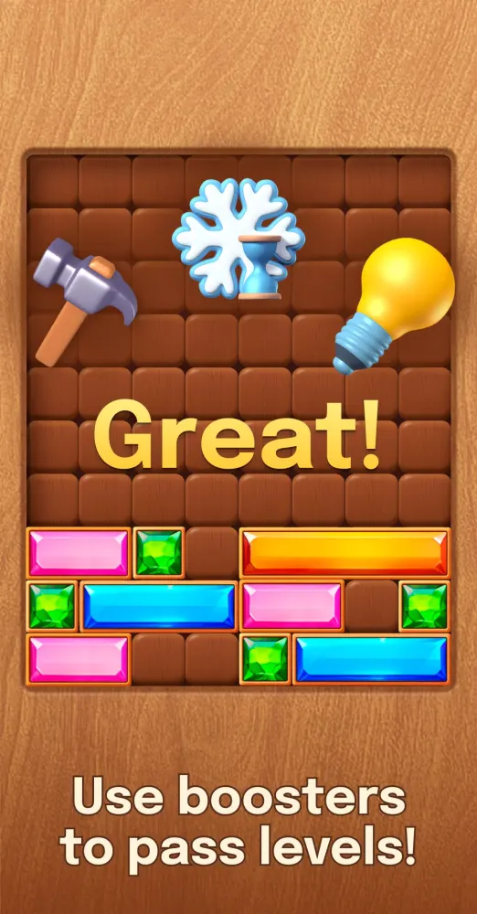 Slidy - block slide puzzle Screenshots