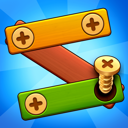 Wood Screw & Nuts Bolts Puzzle