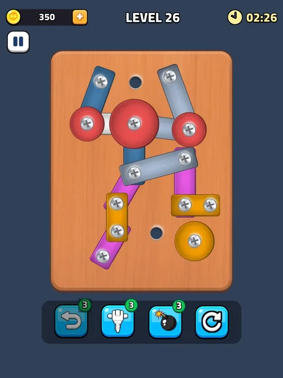 صور Unscrew Em' All : Nuts n Bolts iPad 