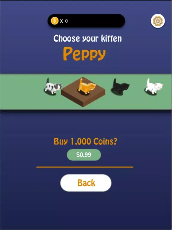 Zrzuty ekranu Kitten Chaos iPad 