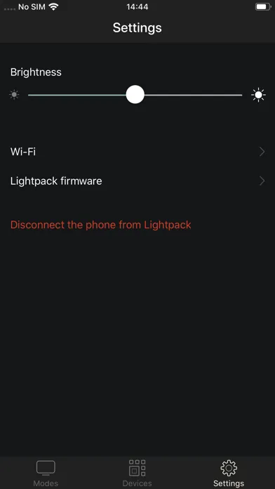 Captures d'écran de Lightpack
