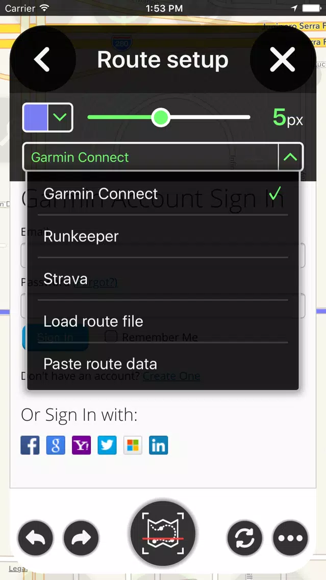 iBike HUD Screenshots