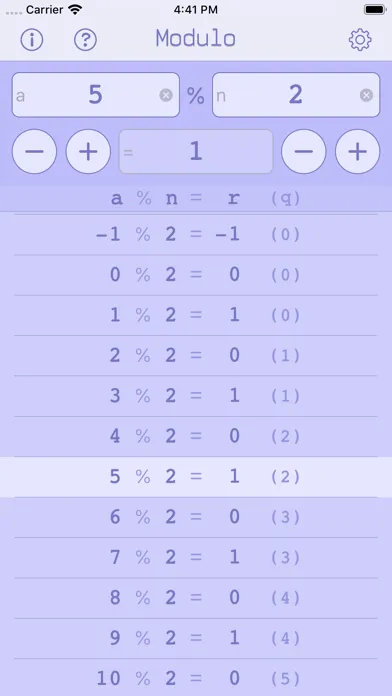 Скриншоты Modulo Enumerator