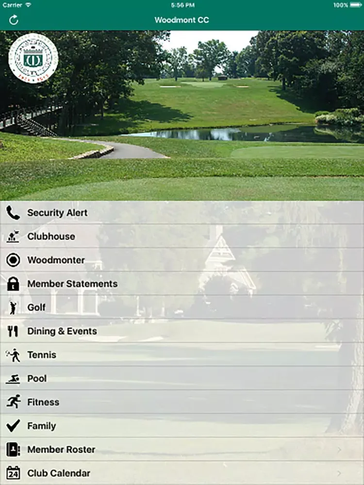 Woodmont Country Club iPad  Screenshots