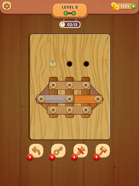 Woodout! iPad  Screenshots