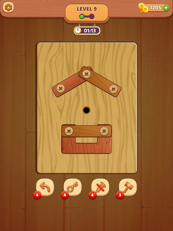 Woodout! iPad  Screenshots
