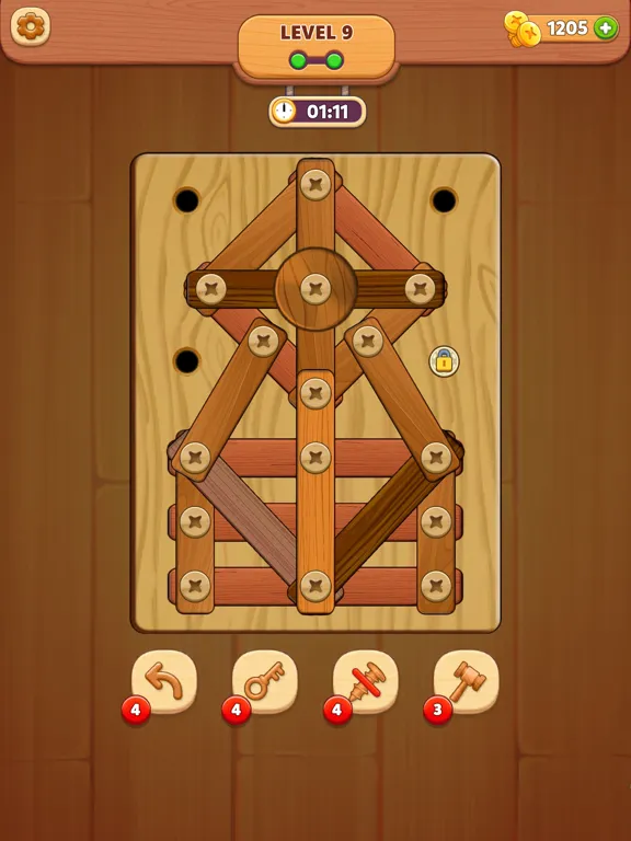 Woodout! iPad  Screenshots