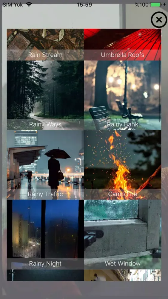 Wood - Rain Sounds Relax Sleep স্ক্রিনশট