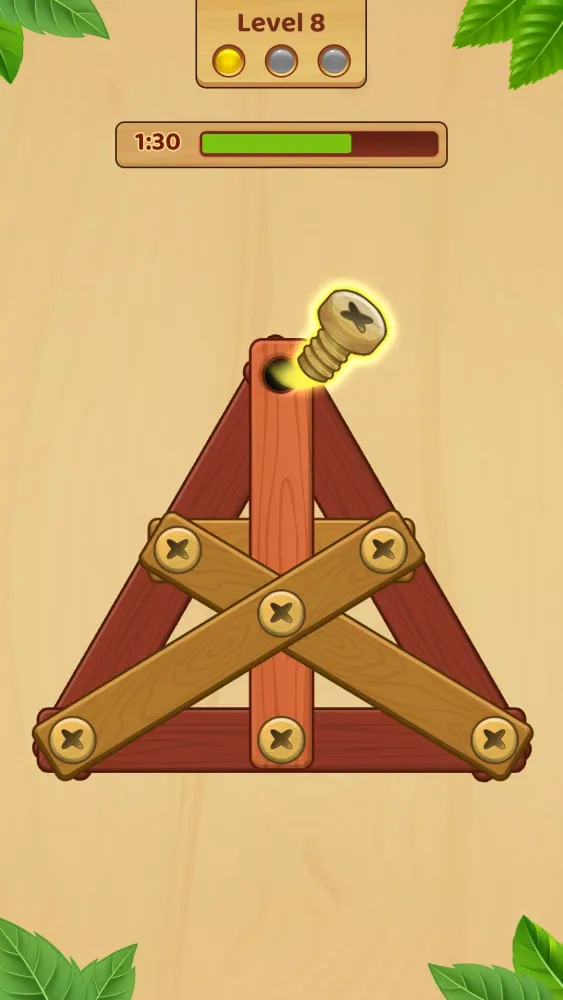 Wood Screw: Nuts And Bolts Screenshots