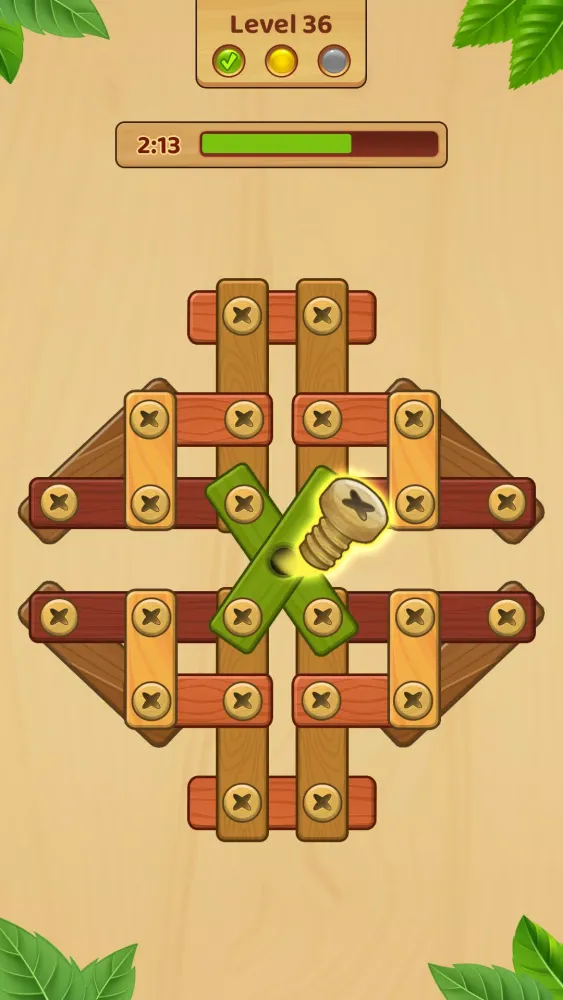Wood Screw: Nuts And Bolts Screenshots