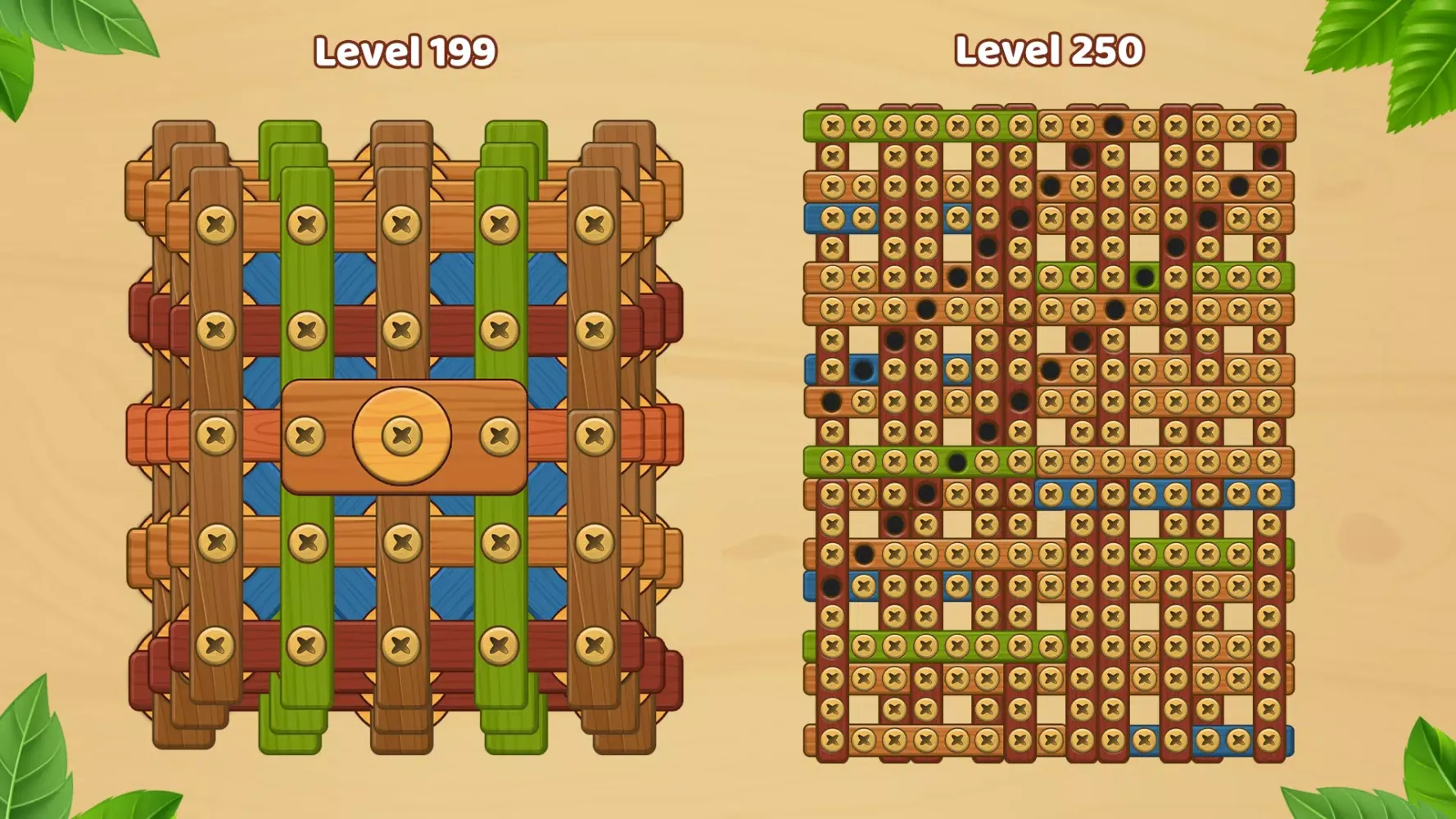Wood Screw: Nuts And Bolts Screenshots