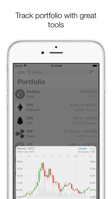 Coink - Crypto Price Tracker Screenshots