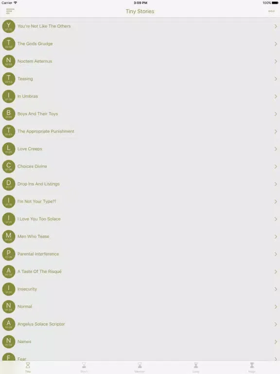 P.J. Fan Fiction iPad  স্ক্রিনশট