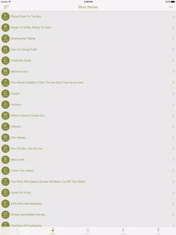 P.J. Fan Fiction iPad  স্ক্রিনশট