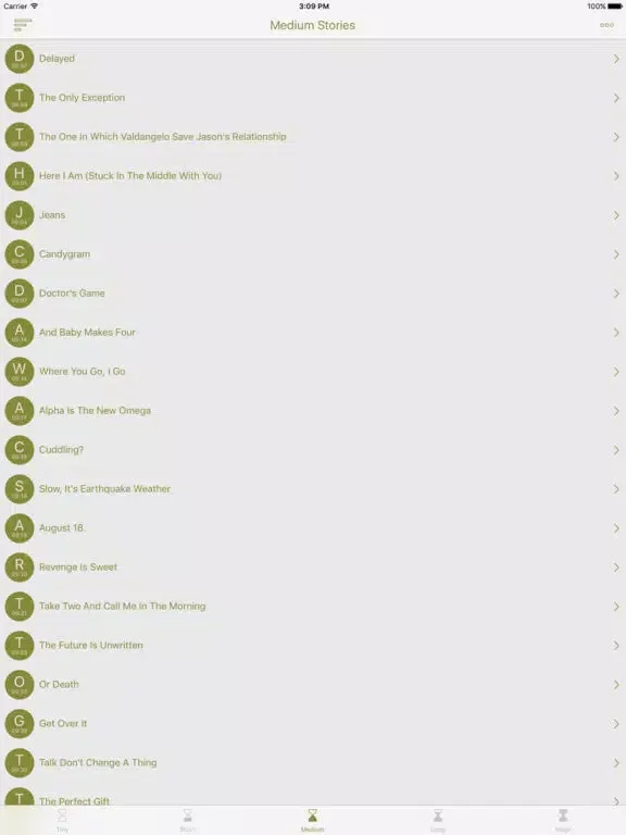 P.J. Fan Fiction iPad  স্ক্রিনশট