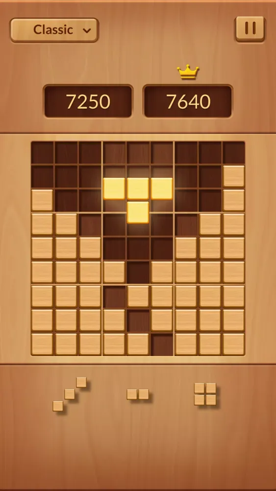 Tangkapan layar Wood Block Doku