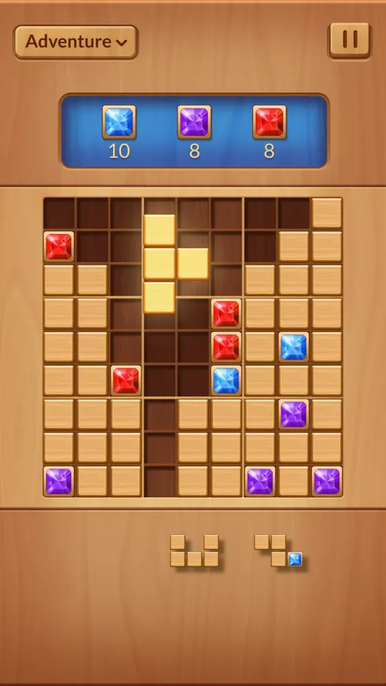 Tangkapan layar Wood Block Doku