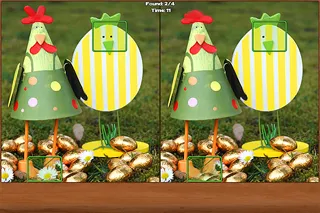 Tangkapan layar Easter-Spot the Difference