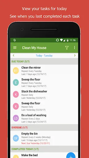 Captures d'écran de Clean My House