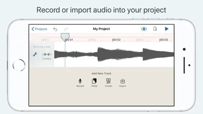 Hokusai Audio Editor سکرین شاٹس
