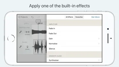 Hokusai Audio Editor سکرین شاٹس