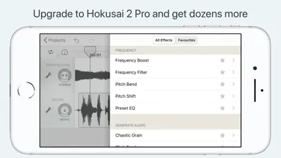 Hokusai Audio Editor سکرین شاٹس