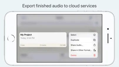 Hokusai Audio Editor سکرین شاٹس