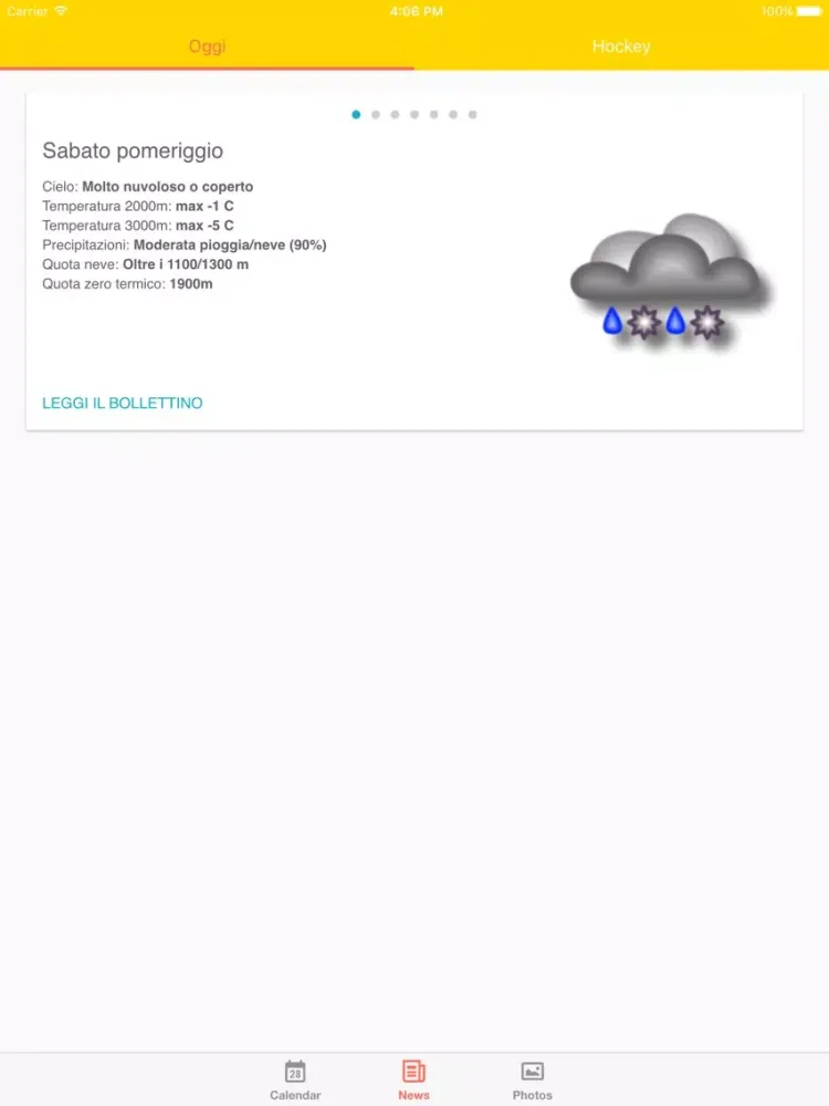 صور Dolomiti News - local events in the Agordo valley iPad 
