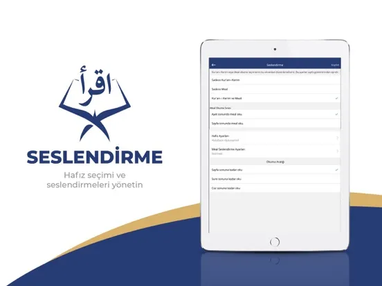 Kur'an Vakti iPad 应用截图