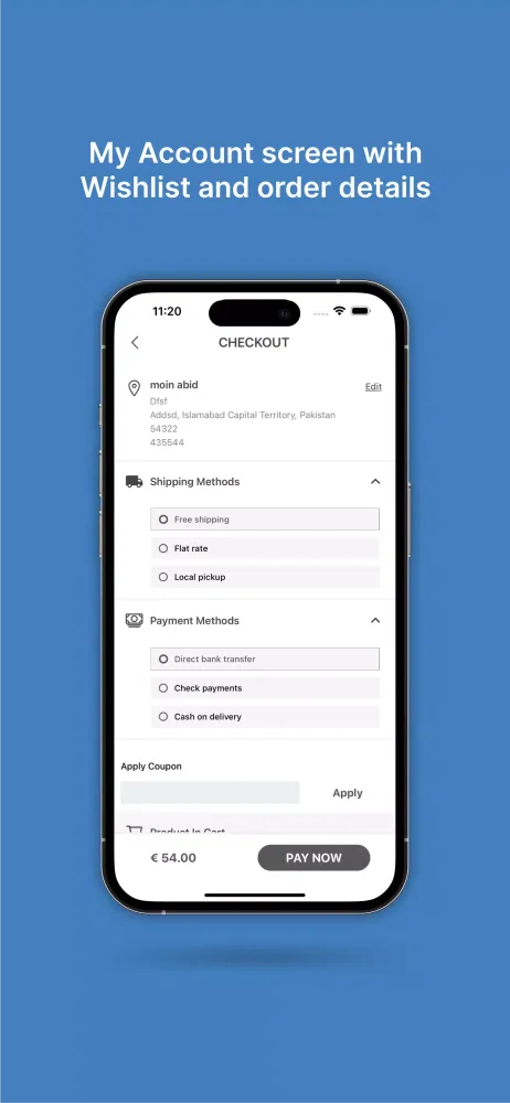 Скриншоты Mobile App Builder