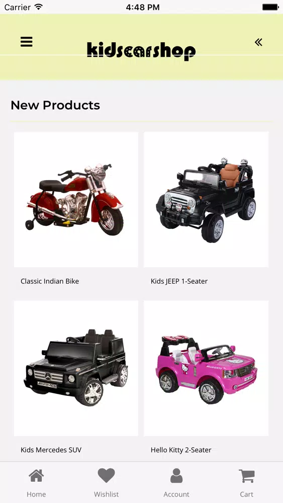 kidscarsshop Screenshots