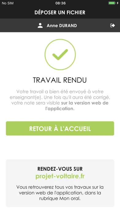 Mon oral Projet Voltaire 스크린샷