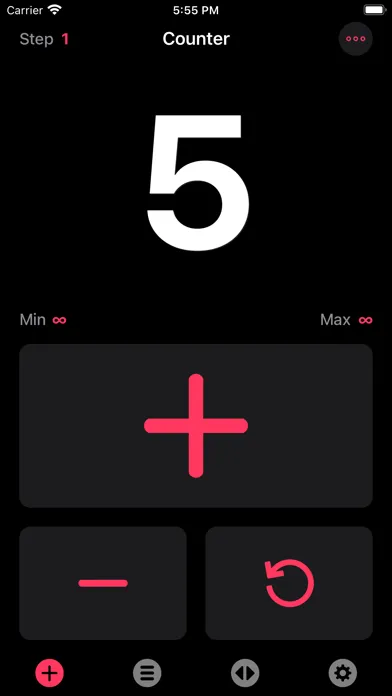 Tangkapan skrin Manual Counter (Tally Clicker)